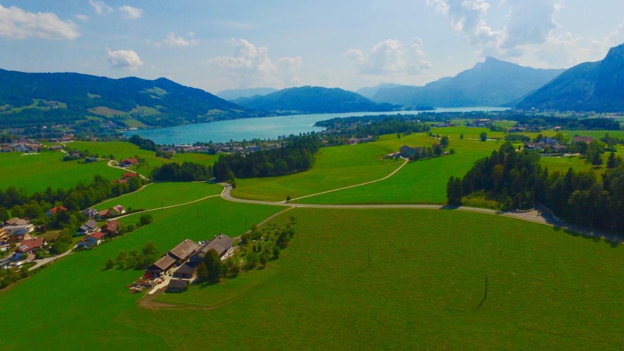 Ferienhof Hinterstrasser Mondsee Zewnętrze zdjęcie